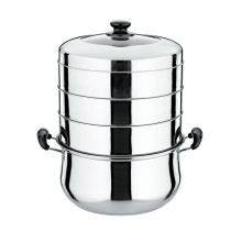 Efficient Energy Saving Stainless Steel Stackable Steamer Pot double boiler